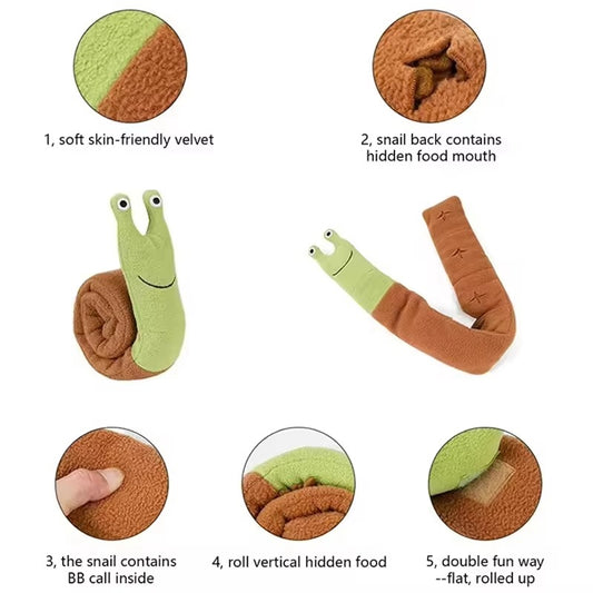 Snail Snuffle Toy for Dogs