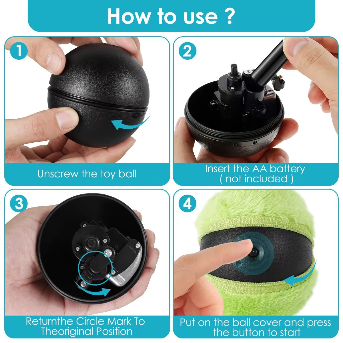 Magic Rolling Active Ball | Set Of 4