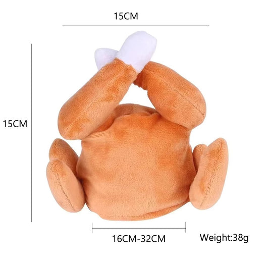 Funny Thanksgiving Turkey Hat for Cats