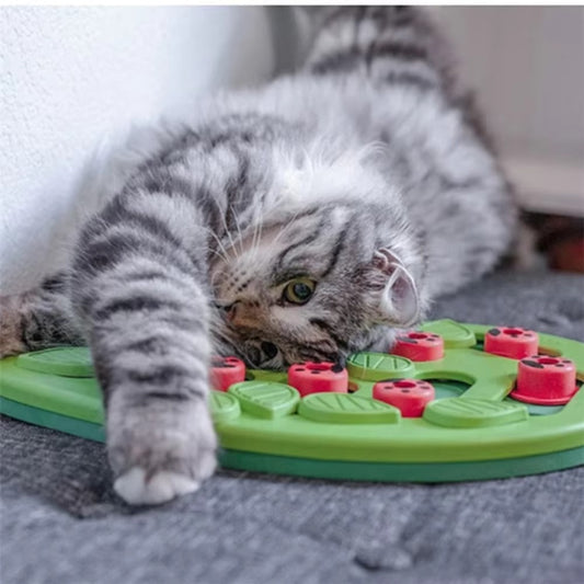 Interactive Cat Puzzle Feeder Toy