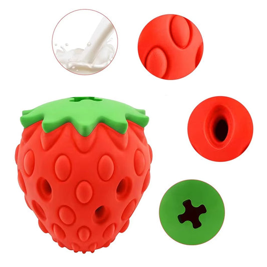 Snuffle Strawberry Toy for Dogs