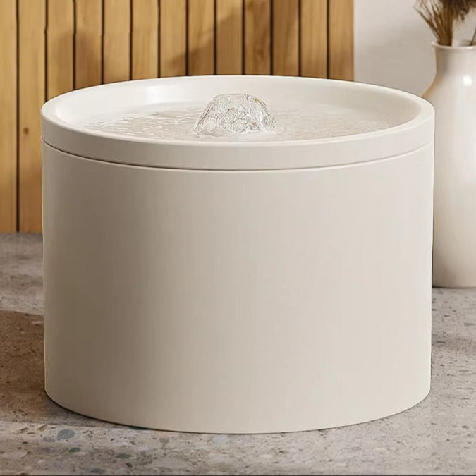 Ceramic Cat Water Fountain – with 4 Reusable Filters