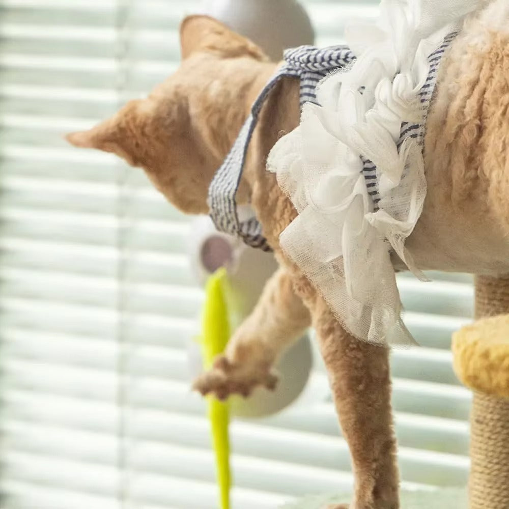 Automatic Peek-a-Worm Motion Cat Toy