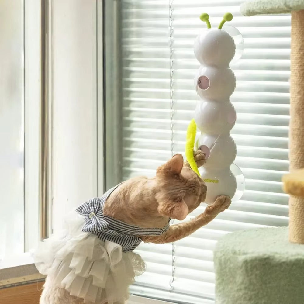 Automatic Peek-a-Worm Motion Cat Toy