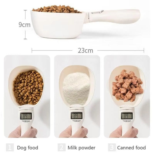 Digital Pet Food Measuring Spoon for Cats & Dogs