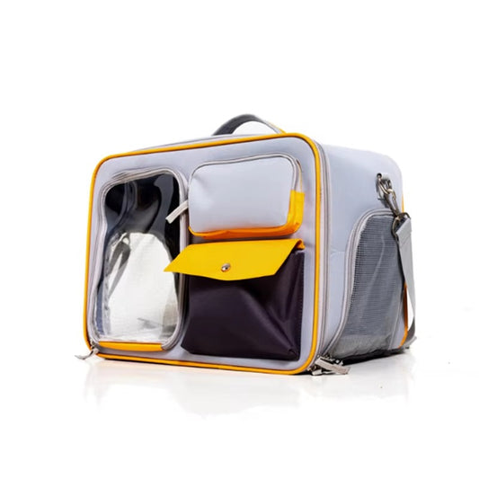 Spacious Pet Travel Backpack for Cats & Dogs