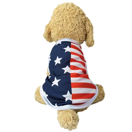 4th of July USA Outfit for Small Dogs