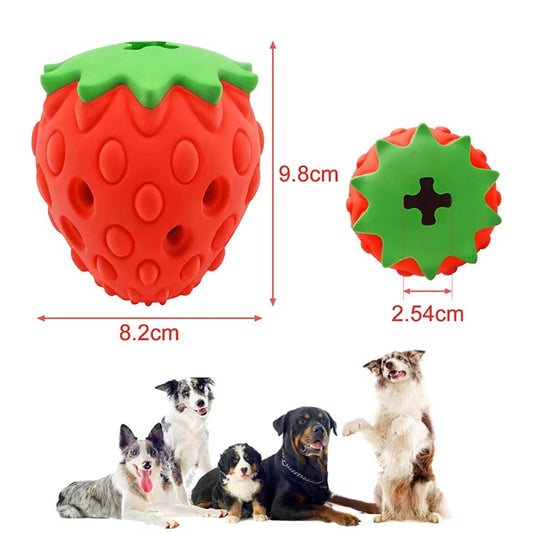 Snuffle Strawberry Toy for Dogs