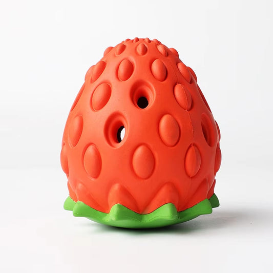 Snuffle Strawberry Toy for Dogs