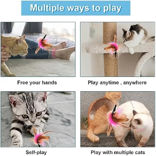 Bounce 'n Pounce Cat Collar Toy