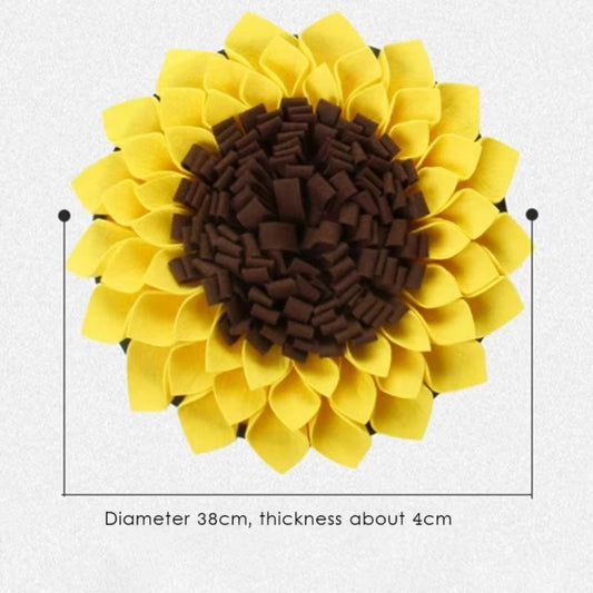 Sunflower Snuffle Mat for Dogs