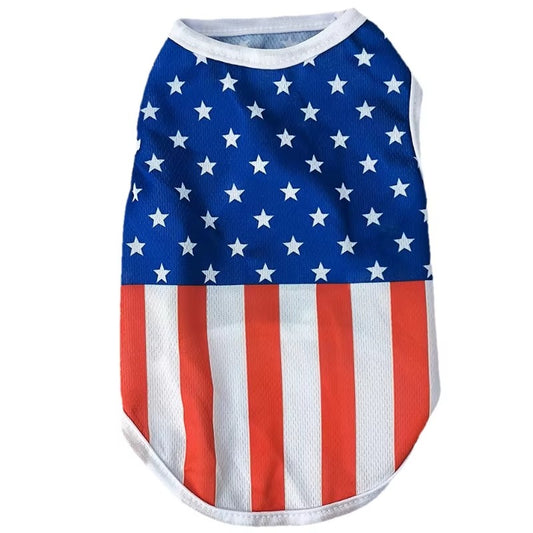 4th of July USA Outfit for Small Dogs