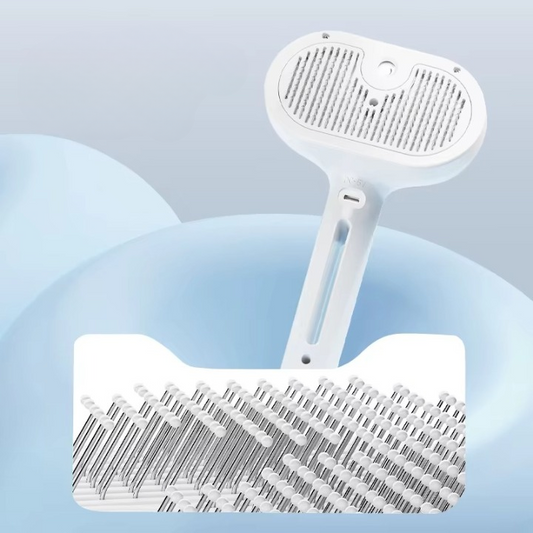 Purr-fect Mist 4-in-1 Steam Grooming Brush