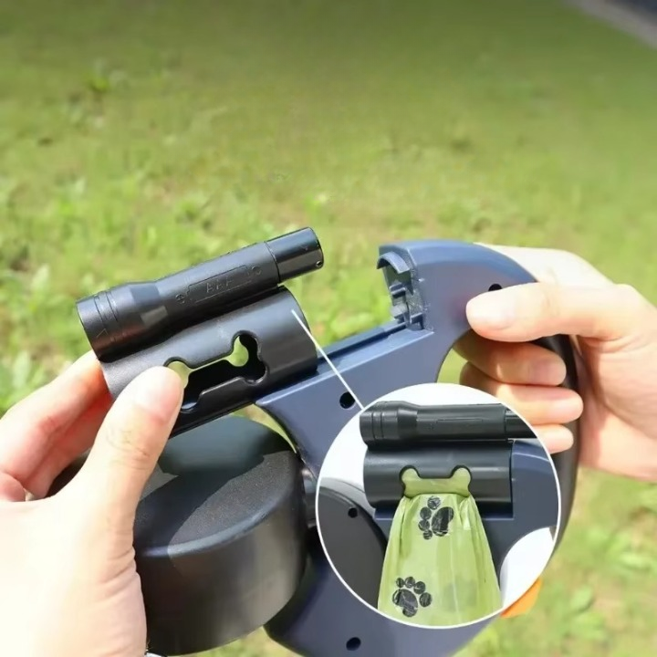 All-in-One Retractable Dog Leash