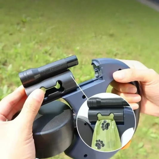 All-in-One Retractable Dog Leash