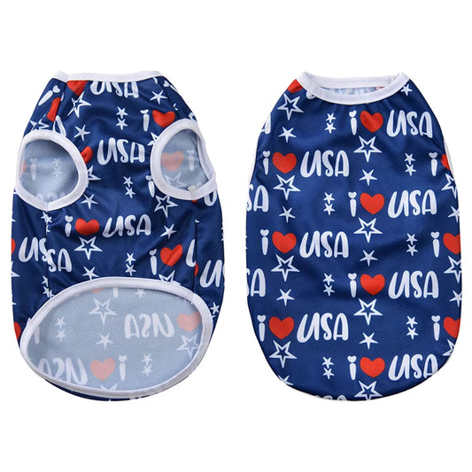 4th of July USA Dog Vest