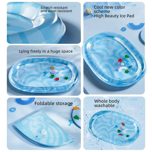 Water-Filled Summer Chill Mat for Dogs & Cats