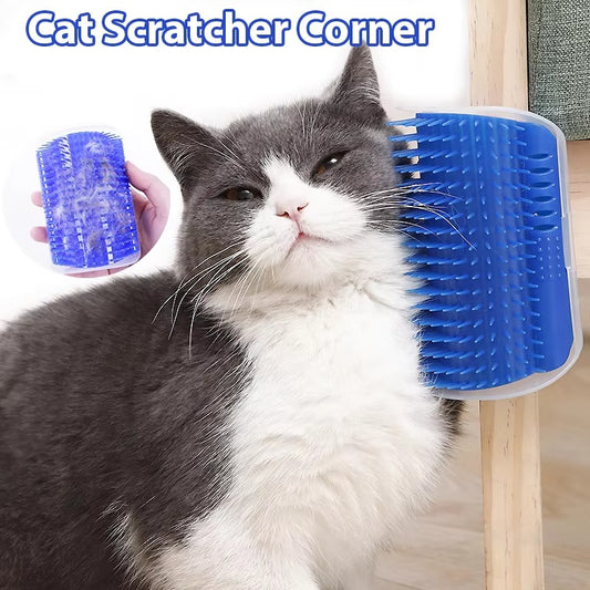 Corner Cat Scratch & Groom Brush | BUY 1 GET 1 FREE (2PCS)