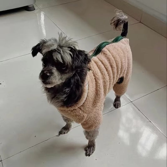 Cozy Zip-Up Winter Coat for Dogs