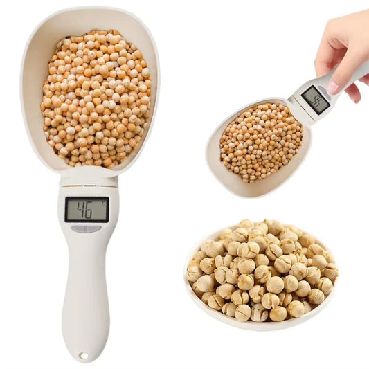 Digital Pet Food Measuring Spoon for Cats & Dogs