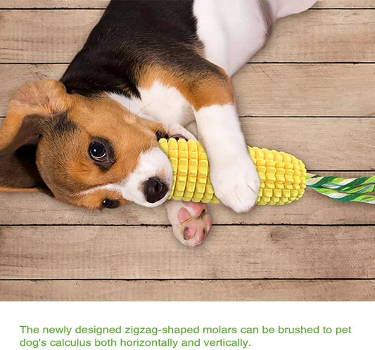 Corn Chew Dog Toy