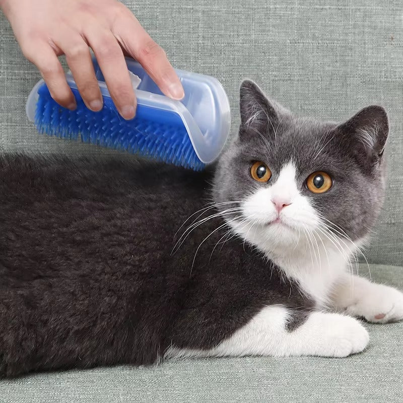 Corner Cat Scratch & Groom Brush | BUY 1 GET 1 FREE (2PCS)