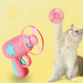 Cat Toy Launcher with 15 Flying Discs