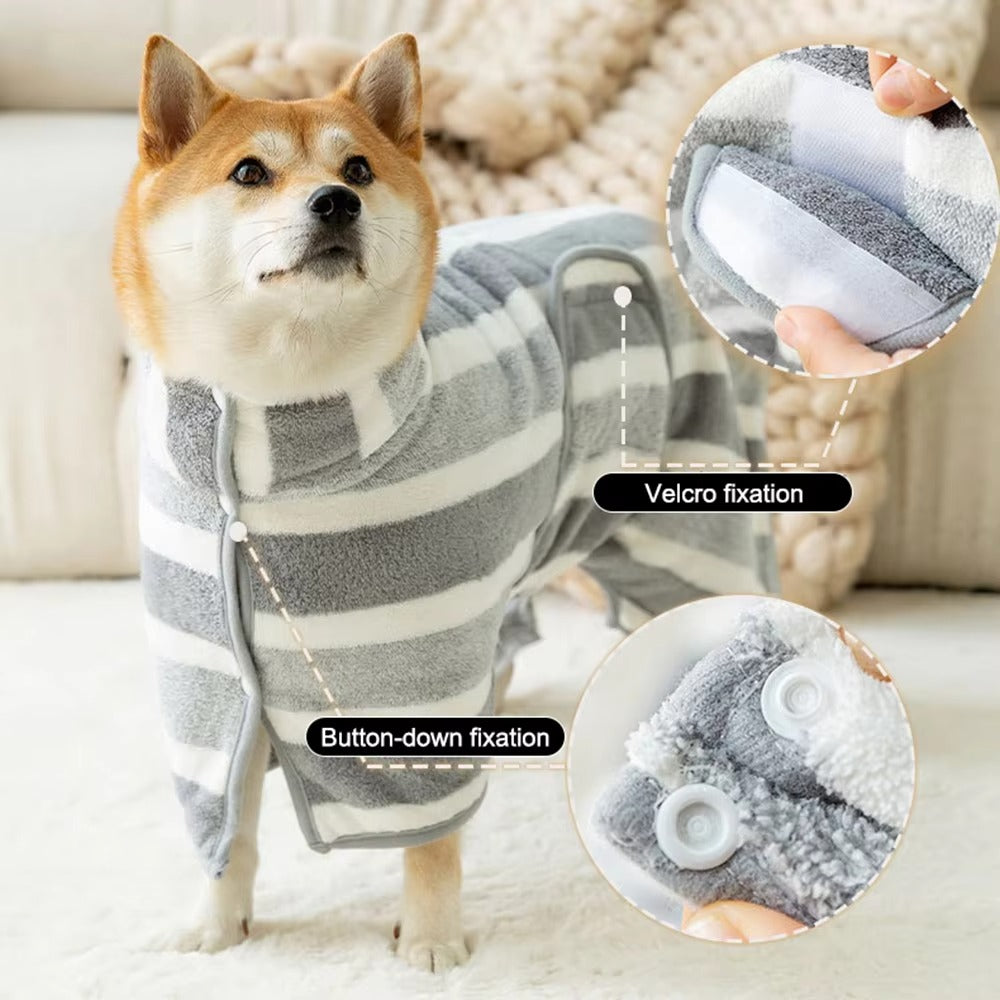 Dog Bathrobe