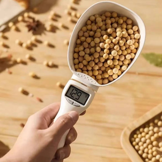 Digital Pet Food Measuring Spoon for Cats & Dogs