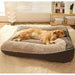 Orthopedic Dog Sofa Bed with Plush Raised Edge