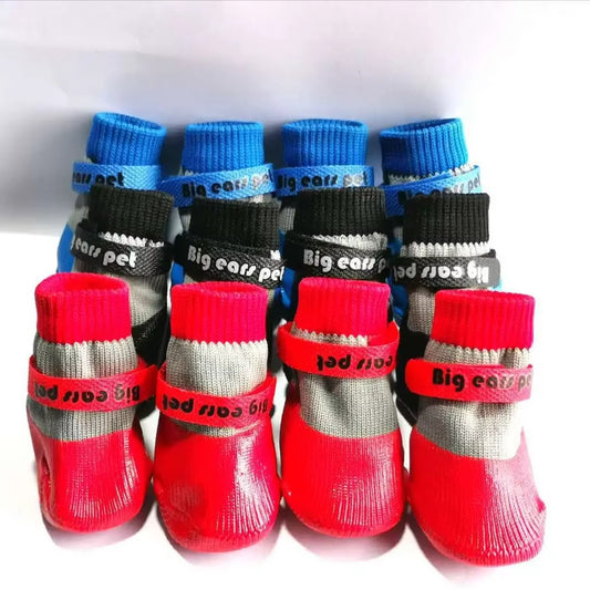 Waterproof Dog Shoes - Set of 4
