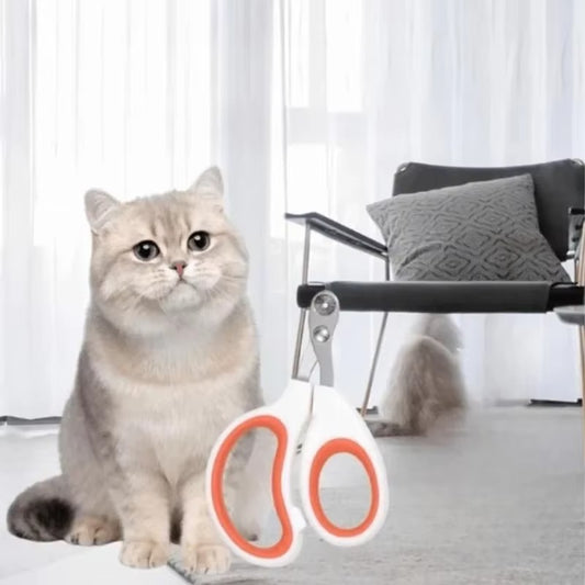 Gentle Grip Pet Nail Clippers for Cats & Dogs