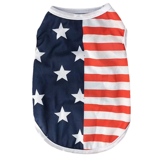 4th of July USA Outfit for Small Dogs