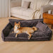 Plush Pet Sofa Bed (Pillow Not Included)