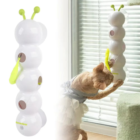 Automatic Peek-a-Worm Motion Cat Toy