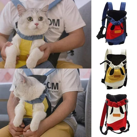 Cute Cat Front Carrier Backpack
