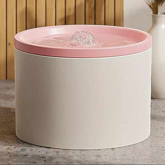 Ceramic Cat Water Fountain – with 4 Reusable Filters