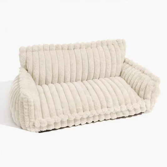 Plush Pet Sofa Bed (Pillow Not Included)