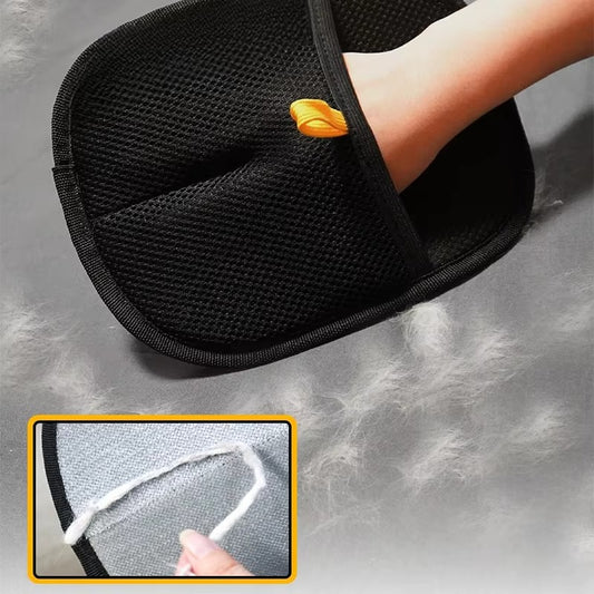 Electrostatic Pet Hair Remover Gloves (1 Pair)
