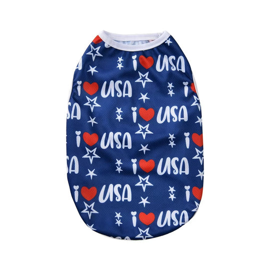 4th of July USA Dog Vest