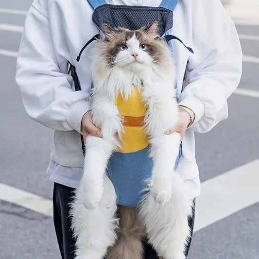 Cute Cat Front Carrier Backpack