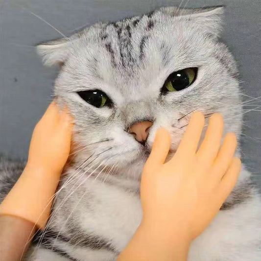 Hilarious Human Hand Gloves for Cats
