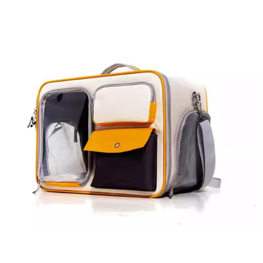 Spacious Pet Travel Backpack for Cats & Dogs