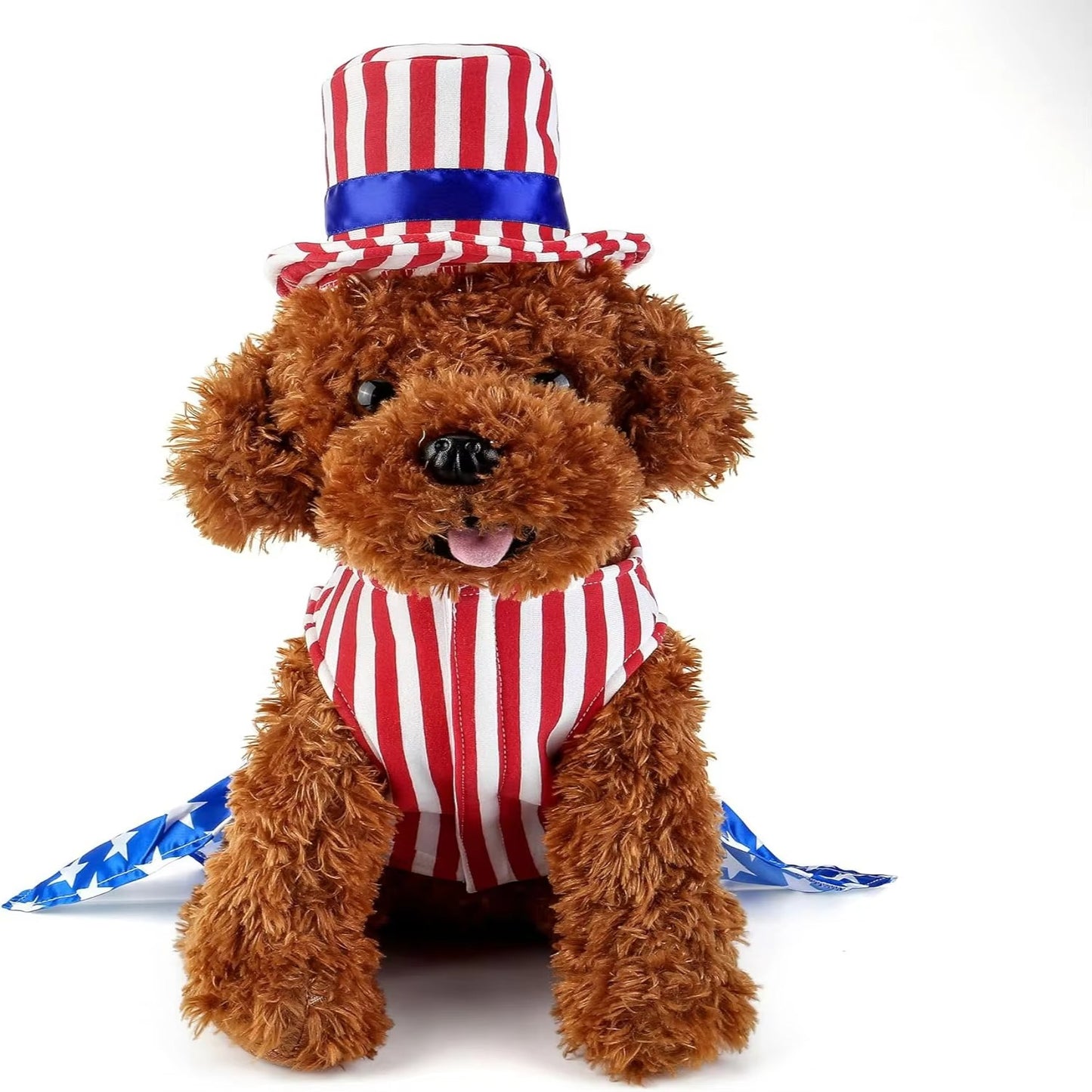 4th of July USA Outfit for Cats & Small Dogs