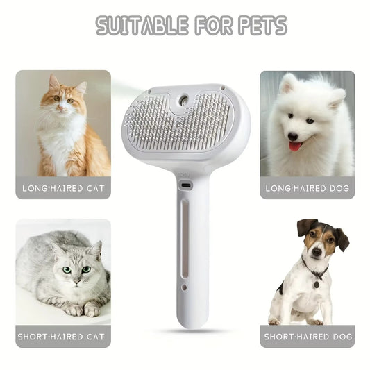 Mist Spray Grooming Brush For Cats and Dogs
