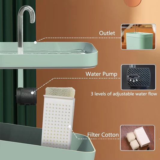 Gentle Water Fountain for Cats