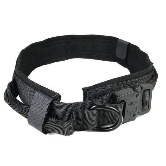 Ultimate Tactical Dog Collar with Versatile Handle for Training