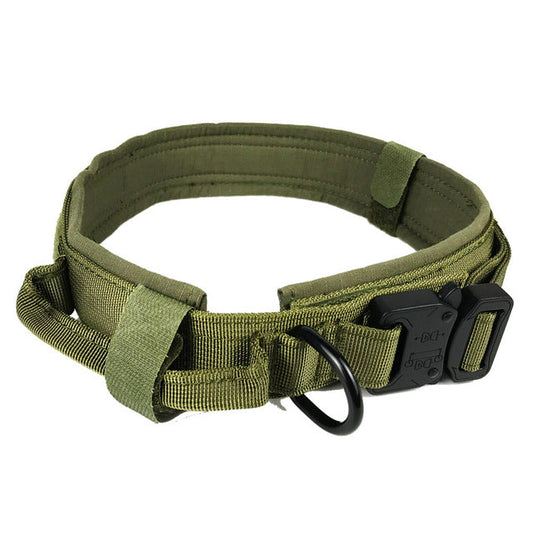 Ultimate Tactical Dog Collar with Versatile Handle for Training