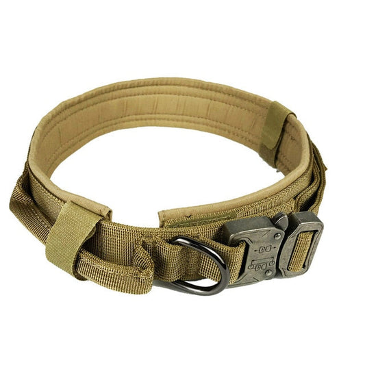 Ultimate Tactical Dog Collar with Versatile Handle for Training