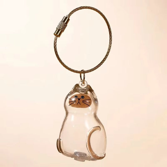 Cat Fur Keepsake Keychain